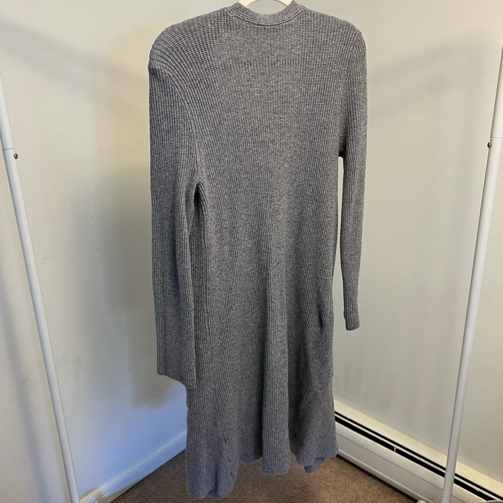Cyrus Gray Long Sleeve Mock Neck Sweater